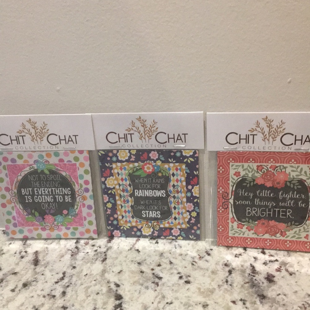 NWT inspirational refrigerator magnets